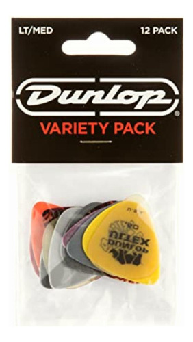 Dunlop Pvp101 Paquete Surtido De 12 Púas, Multicolor,