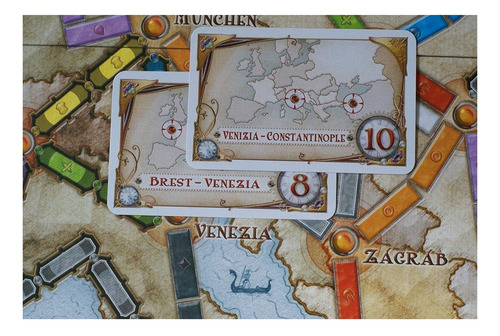 Imagen 4 de 4 de Juego de mesa Ticket to ride Europe Days of Wonder
