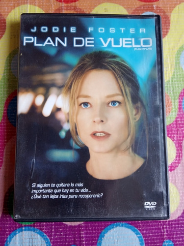 Dvd Plan De Vuelo Jodie Foster