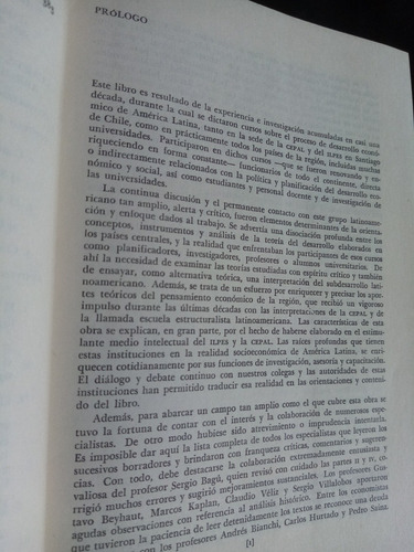 El Subdesarrollo Latinoamericano Y La Teoría Del Desarrollo.