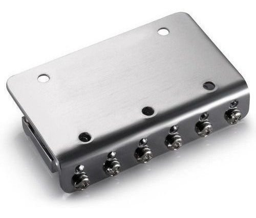 Ponte Fixa P/ Guitarra Stratocaster Standard Cromada Ronsani