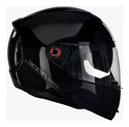 Capacete Moto Peels Icon Classic Cor Preto com Grafite Tamanho do capacete 62