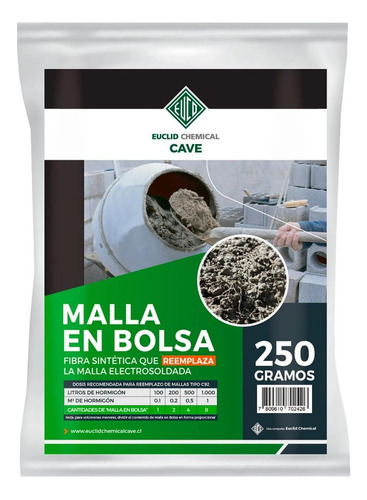 Malla En Bolsa - Macro Fibra Sintética 