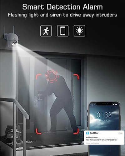Camaras De Seguridad Anran De 5 Megapixeles Inalambricas ...