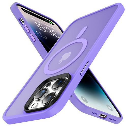 Funda Para iPhone 14 Pro 6.1 Lavender Translucent Matte B-02