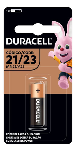 Pila Duracell Alcalina 12v 21/23 Mn21/a23 1 Unidad