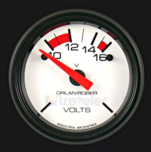 Voltimetro Orlan Rober Classic 52mm 12v