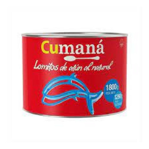 Atún Lomito Cumana Natural X 1800 Gr