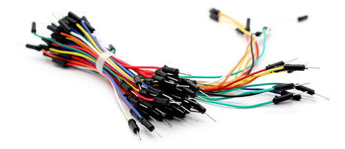 60 Cables Conectores Para Protoboard Machomacho