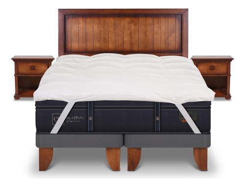 Cama Europea Azul