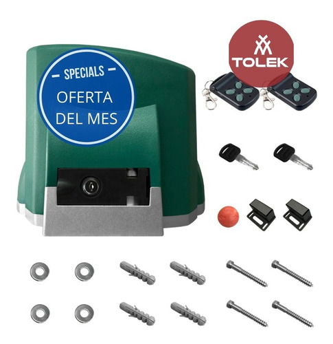 Imagen 2 de 2 de Kit De Motor Veloti 800kg 3mt Cremallera 2controles