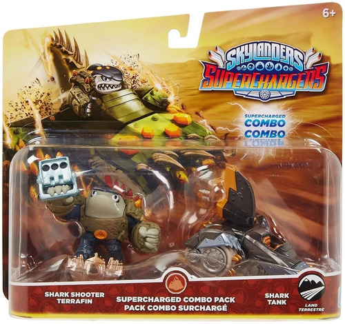 Skylanders Superchargers Combo Pack Shark Shooter Terrafin