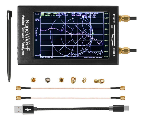 Nanovna-f Analizador De Red Vectorial Hf Vhf Uhf Uv Vna Anal