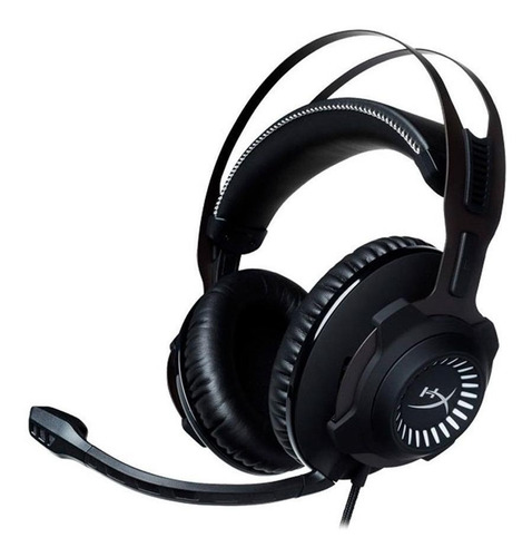 Imagen 2 de 4 de Audífonos gamer HyperX Cloud Revolver S HX-HSCRS gris metalizado
