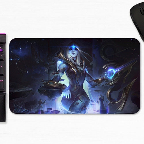 Mouse Pad Ashe Cosmic Queen Lol Art Gamer M