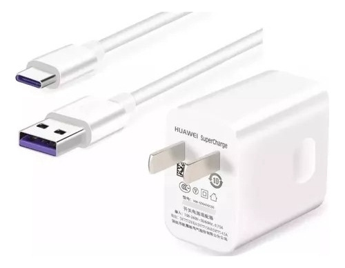 Cargador Huawei Original 22.5w Cable Punta Morada 5a