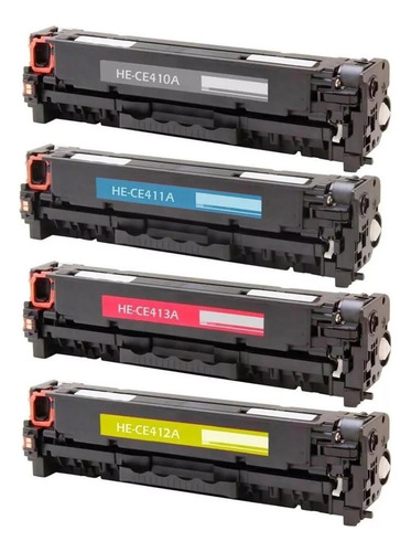 4x Toner Compatível Hp M476 M451dw M451 Laserjet M476dw 305a