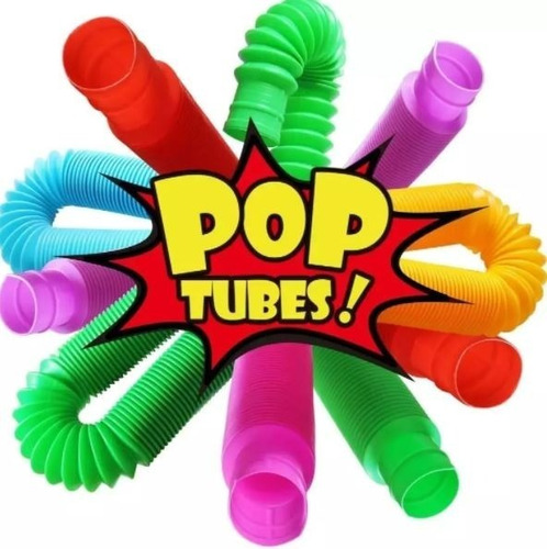 Pack De 5 Pop Tubes Sorpresa Cumpleaños