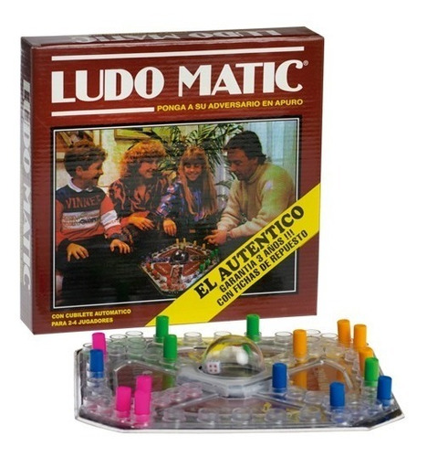 Ludo Matic El Original Habano Clasico Juego El Autentico!