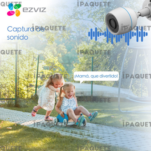 Imagen 7 de 10 de Kit X2 Cámara Seguridad Wifi Ip Nocturna Color Exterior +64g