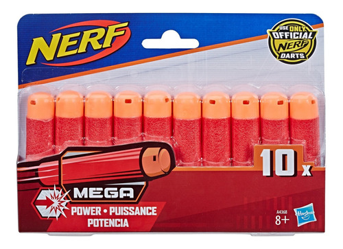 Refil Com 20 Dardos Para Lançador Nerf Mega Da Hasbro A4368