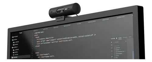 Webcam Logitech Brio 505 Full Hd 1080p, Grafito