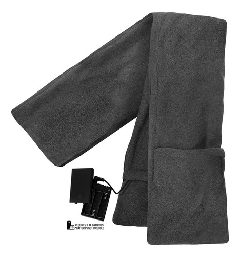 Bufanda Calentada Actionheat Modelo Aa Forro Polar Con Bolsi Color Diseño De La Tela Talle