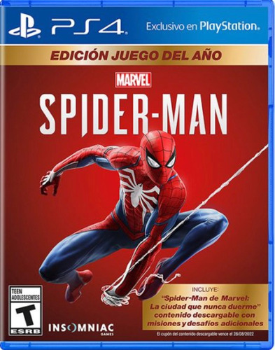 Spider-man Edición Juego Del Año Ps4 Nuevo Sellado Físico*
