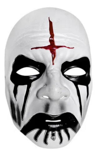 Máscara De Terror Halloween Dark, Cruz Invertida