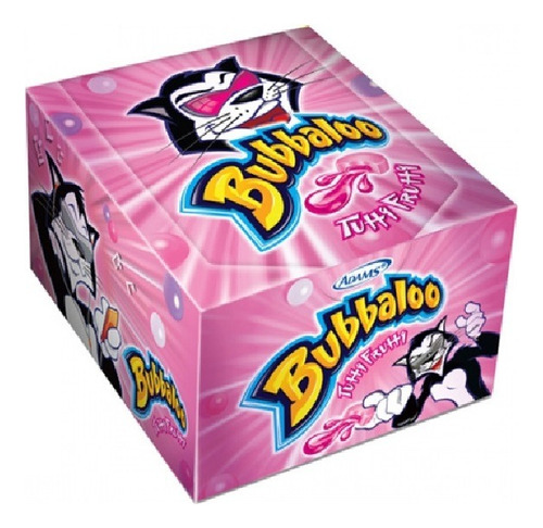 Chicle Bubbaloo Tutti Frutti Caja X 60 Unidades