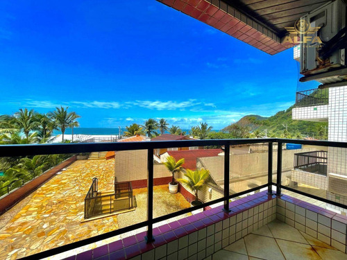 Imagem 26 de 26 de Apartamento De Frente Para O Mar Com 3 Suítes Em Prédio Com Lazer E 2 Vagas - Praia Do Tombo, Guarujá. - Ap1295