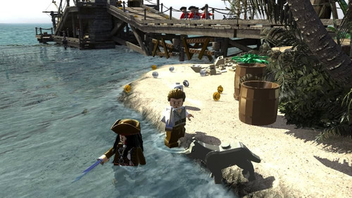 Lego Pirates Of The Caribbean Xbox 360 (Reacondicionado)