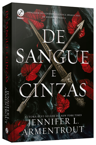 Livro De Sangue E Cinzas (vol. 1), De Armentrout, Jennifer L.. Série Sangue E Cinzas (1), Vol. 1. Editora Record Ltda., Capa Mole Em Português, 2021