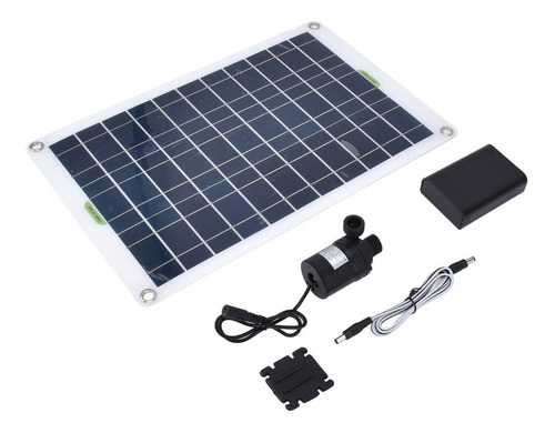 Kit De Bomba De Agua Solar 50w Panel 800l/h 12v Bajo Ruido D