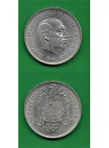 Comprar Grr-moneda De España 5 Pesetas 1949 (1950), Francisco Franco