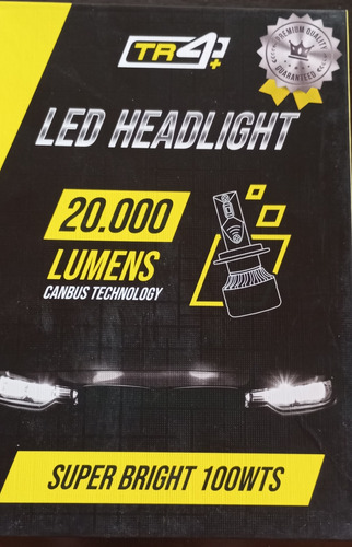 Luces Led Tr4 20000 Lumens H4 100 Wats 