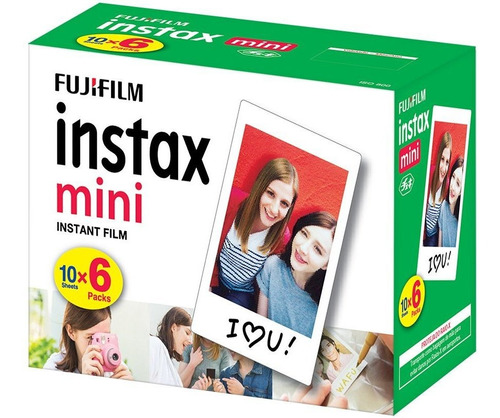 Filme Para Camera Instax Fujifilm Mini 9 60 Poses