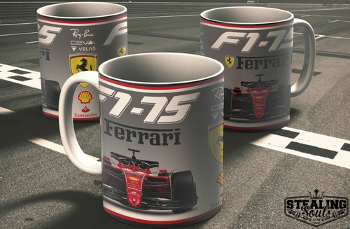 Imagen 2 de 3 de Taza Fierrera - Scuderia Ferrari | Leclerc / Sainz / F1