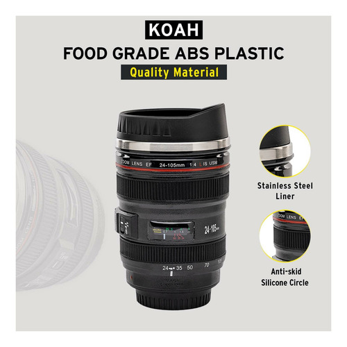 Lente Koah KO-LENSMUG de distancia focal 1 con montura EF de Canon