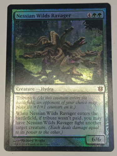 Carta Magic Nessian Wilds Ravager (foil) [bog] Mtg Hydra