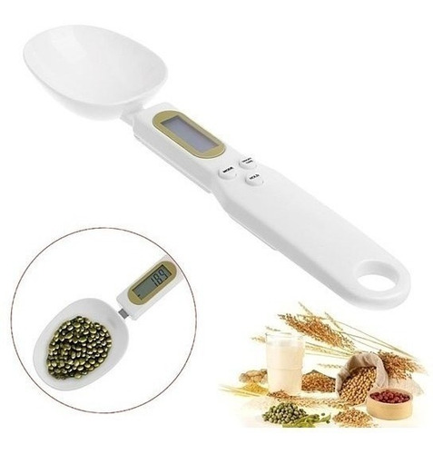 2 Cucharas Gramera Digital Balanza De Cocina 0.1 - 500 Gr