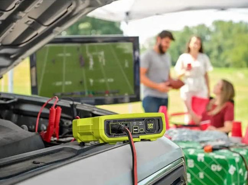 Ryobi One+ 18 V 800 W Max 12 V Inversor De Corriente Automotriz Con Puertos Usb Duales - Ryi8030avnm