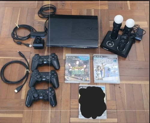 Sony Playstation 3 Superslim-con 2 Juegos-precio Negociable