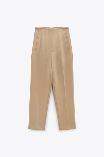 Pantalon Zara High-waisted