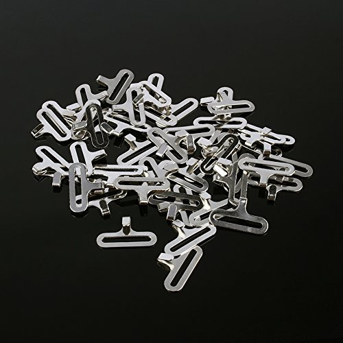 Juego De 50 Ganchos Ajustables Para Corbatas O Corbatas