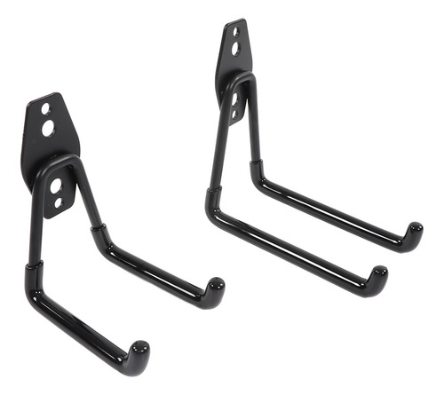 Garage Double Hooks Wall Mount Wall Mount Utility Metal For