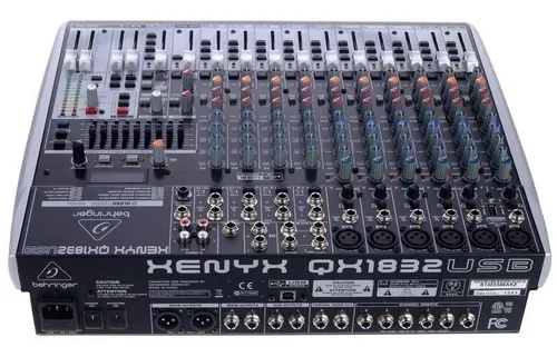 Consola Behringer Xenyx Qx1832usb 14 Canales Mas Efectos