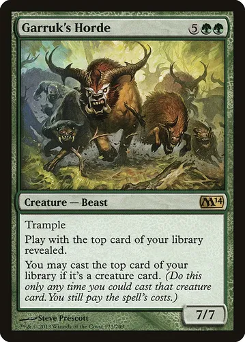 Cartas Magic: Garruk's Horde (horda De Garruk) M14