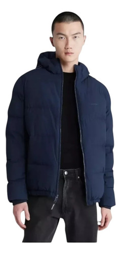 Chamarra Puffer Calvin Klein Chamarra Impermeable Hombre