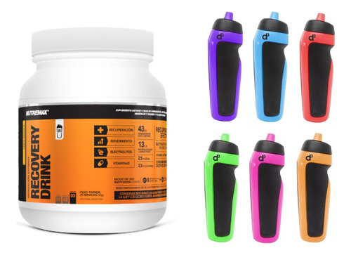 Combo Recovery Drink 1,5kg Nutremax + Botella D3 600ml